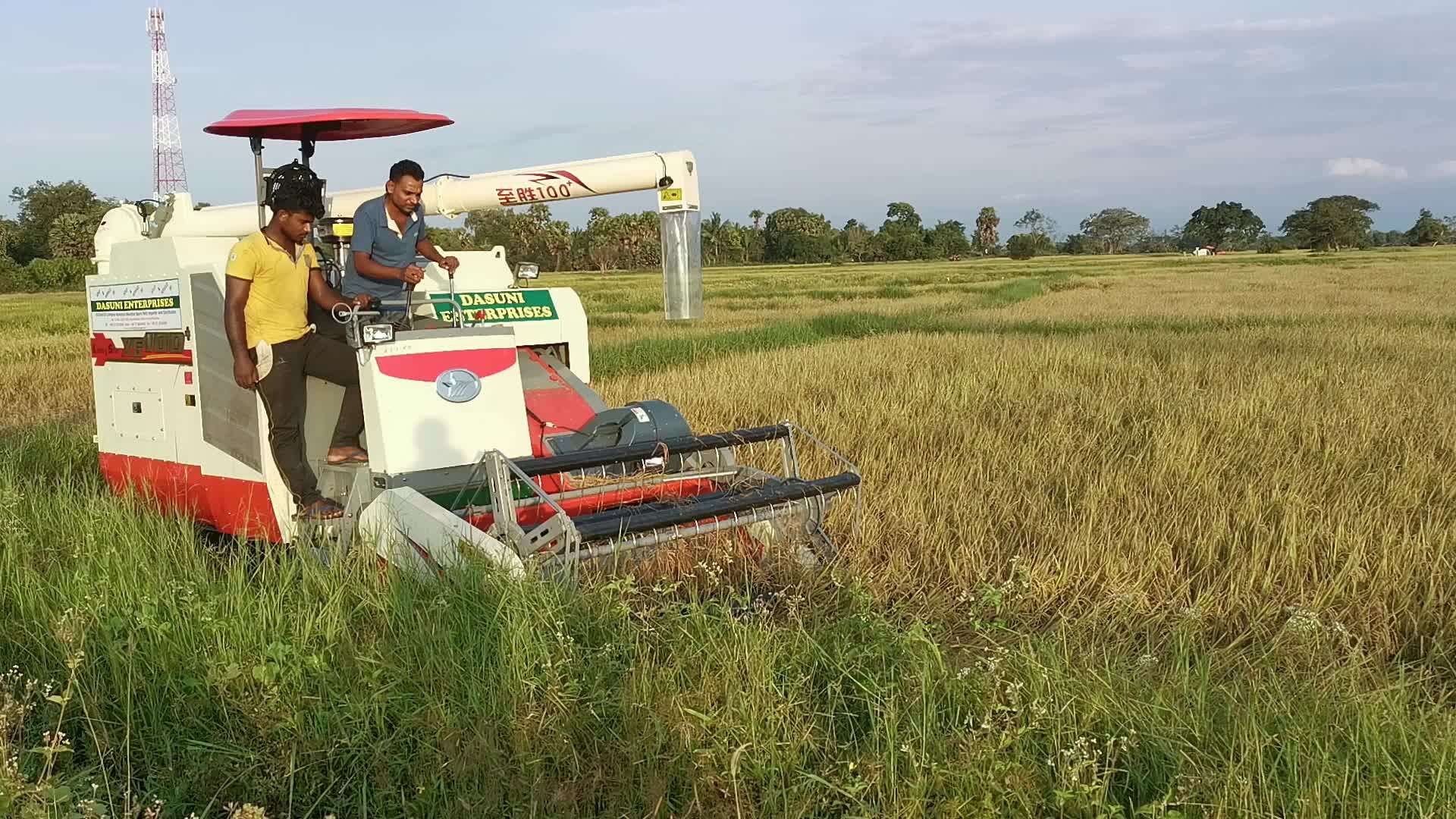 Agriculture Machine Harvester Xingguang Luckystar 4lz6.0z Wholefeed