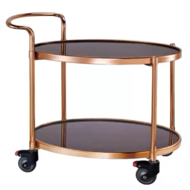 Luxury Hotel Tea Coffee Service Cart Liquor Trolley With Wheels Buy