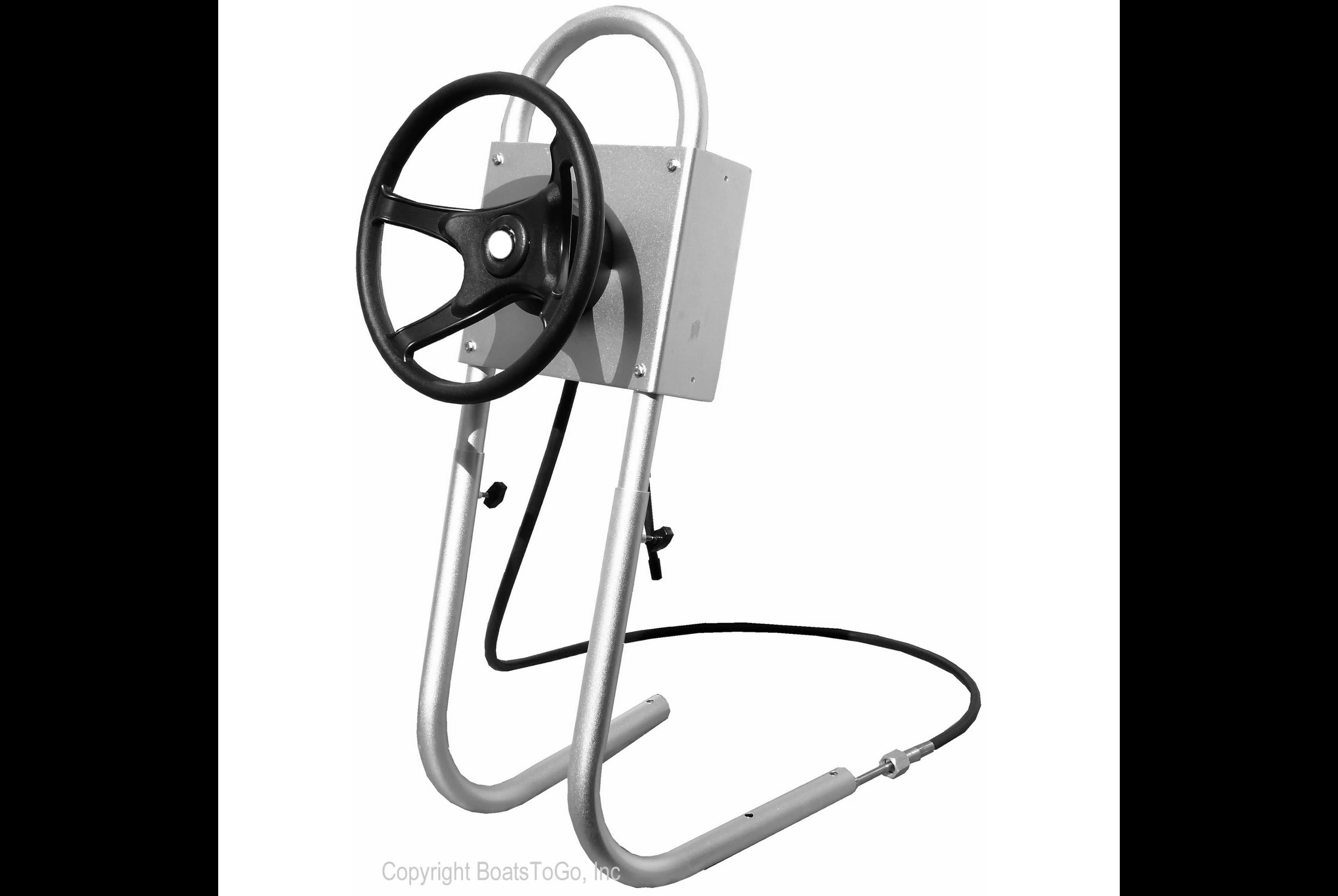 Cavo Sterzo Marino Per Barche Fuoribordo - 520cm, Acciaio Con Trazione 500kg - Foto 2