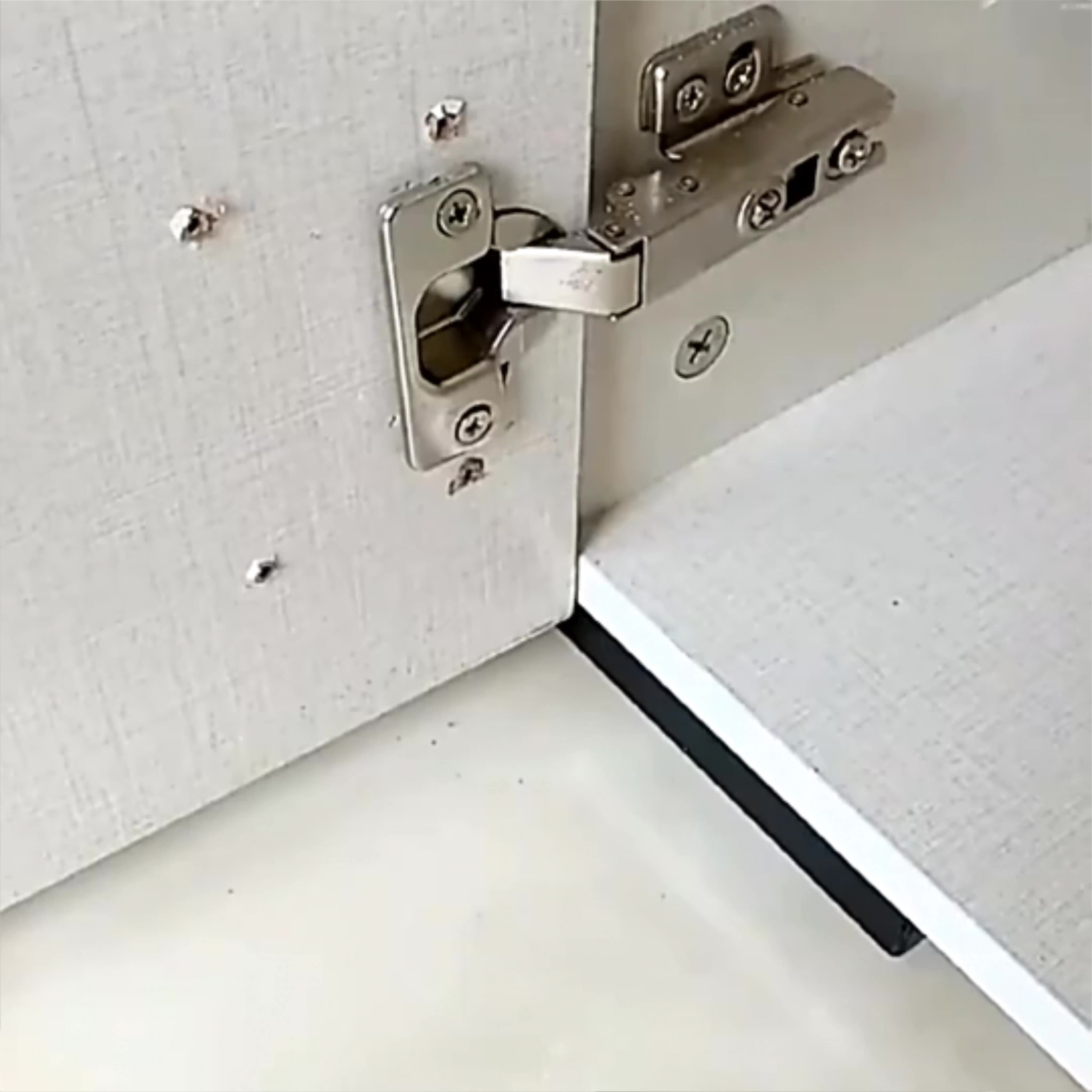 Door Hinge Repair Plate Easy Installation Stainless Steel Hinge Repair