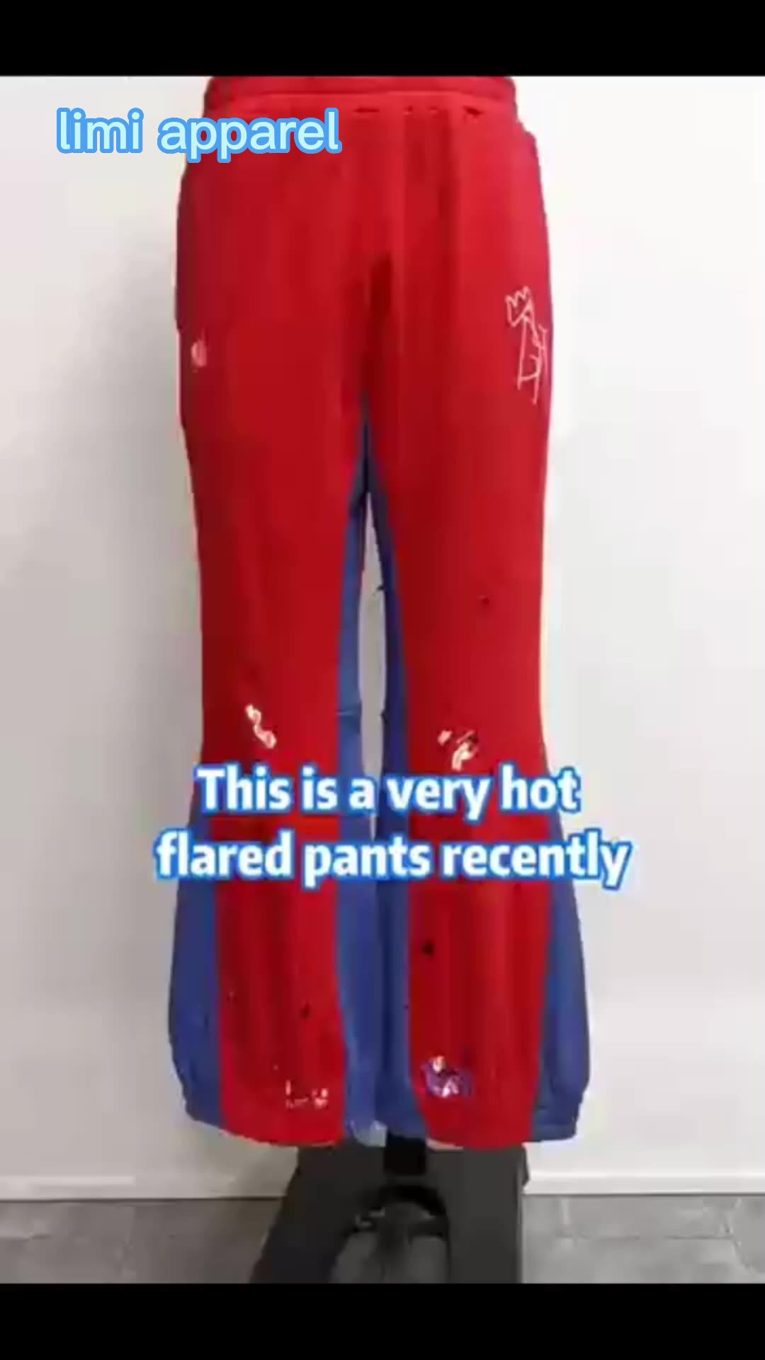 Stack Pant Flare Sweatpants High Quality Custom Men Jogger Sweat Pants