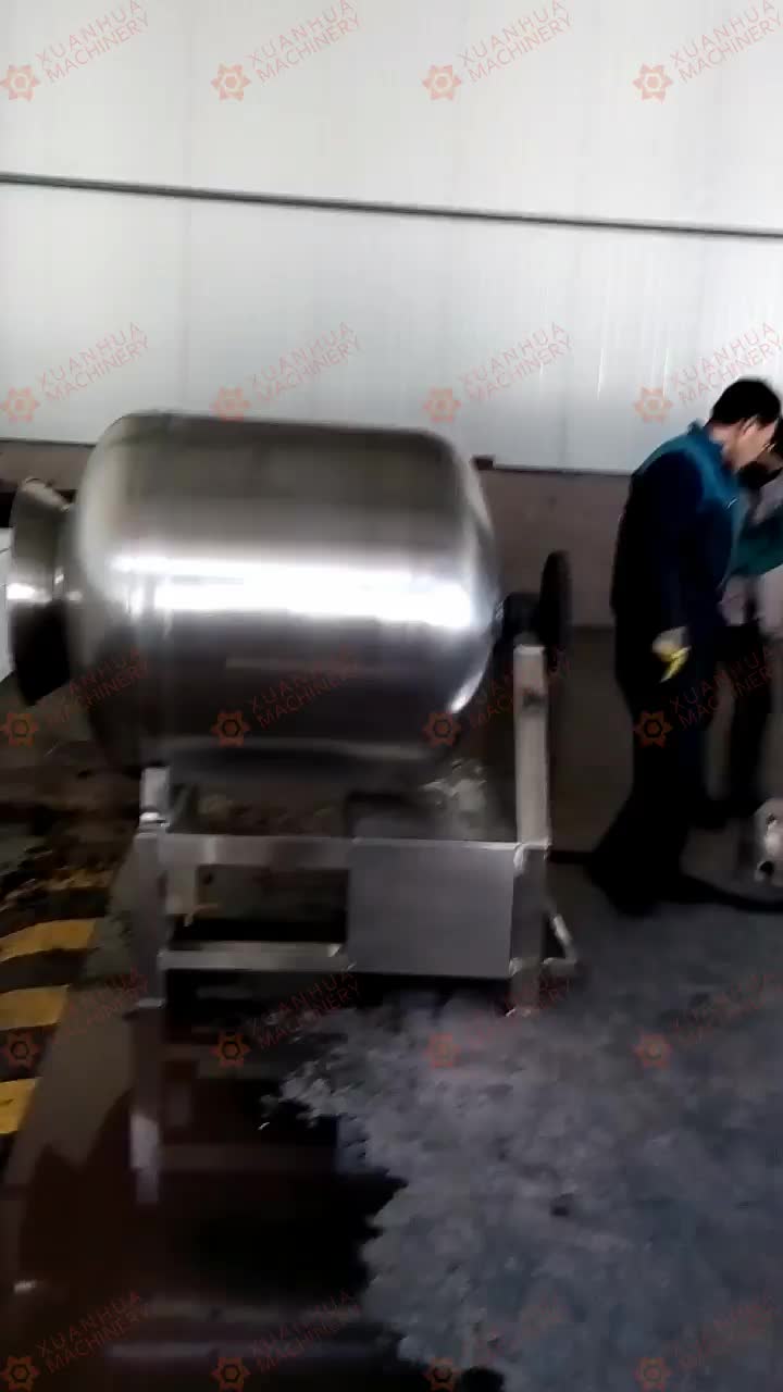 Sausage Curing Machine Roast Meat Salting Savory Vacuum Rolling Curing