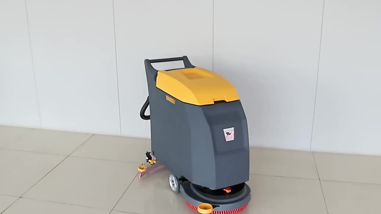 M50 Battery Powered Commercial Floor Scrubber Walkbehind Floor Washer