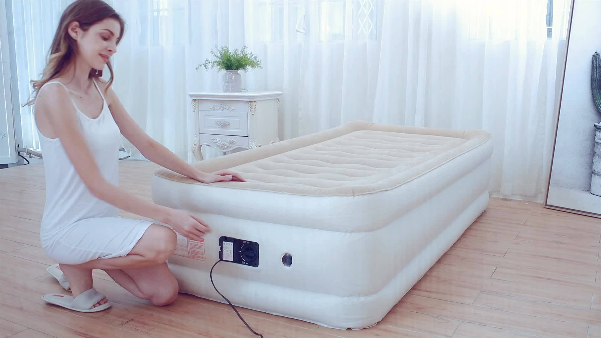 High Quality Builtin Electric Pump Environmentfriendly Pvc Flocking