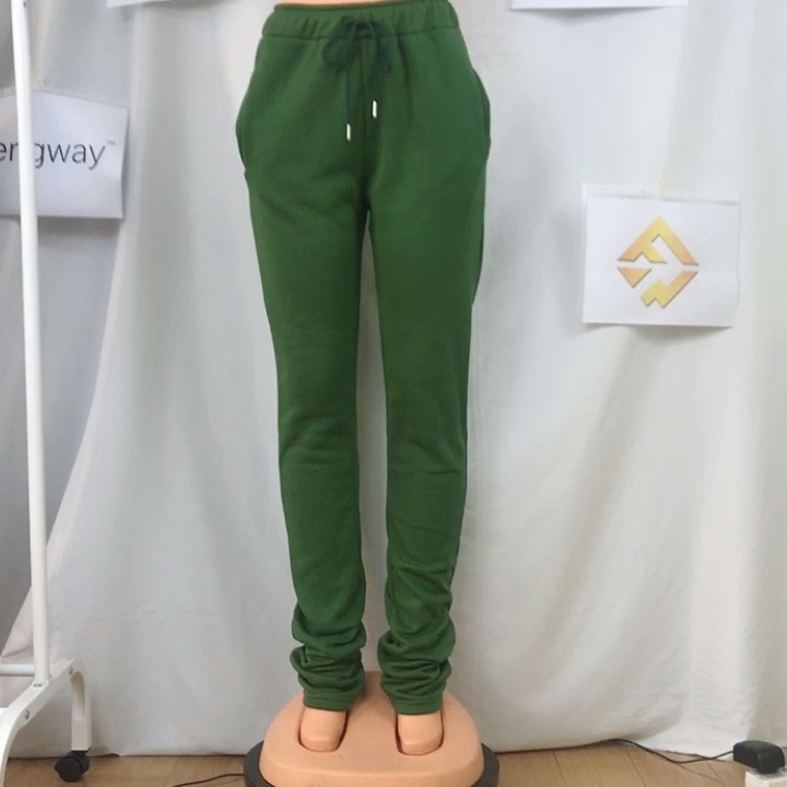 xs stacked sweatpants