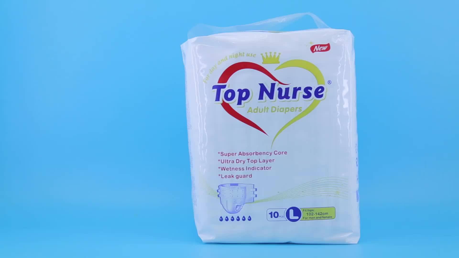 Colored Disposable Ultra Thick Fluff Pulp Adult Diaper,Adult Products