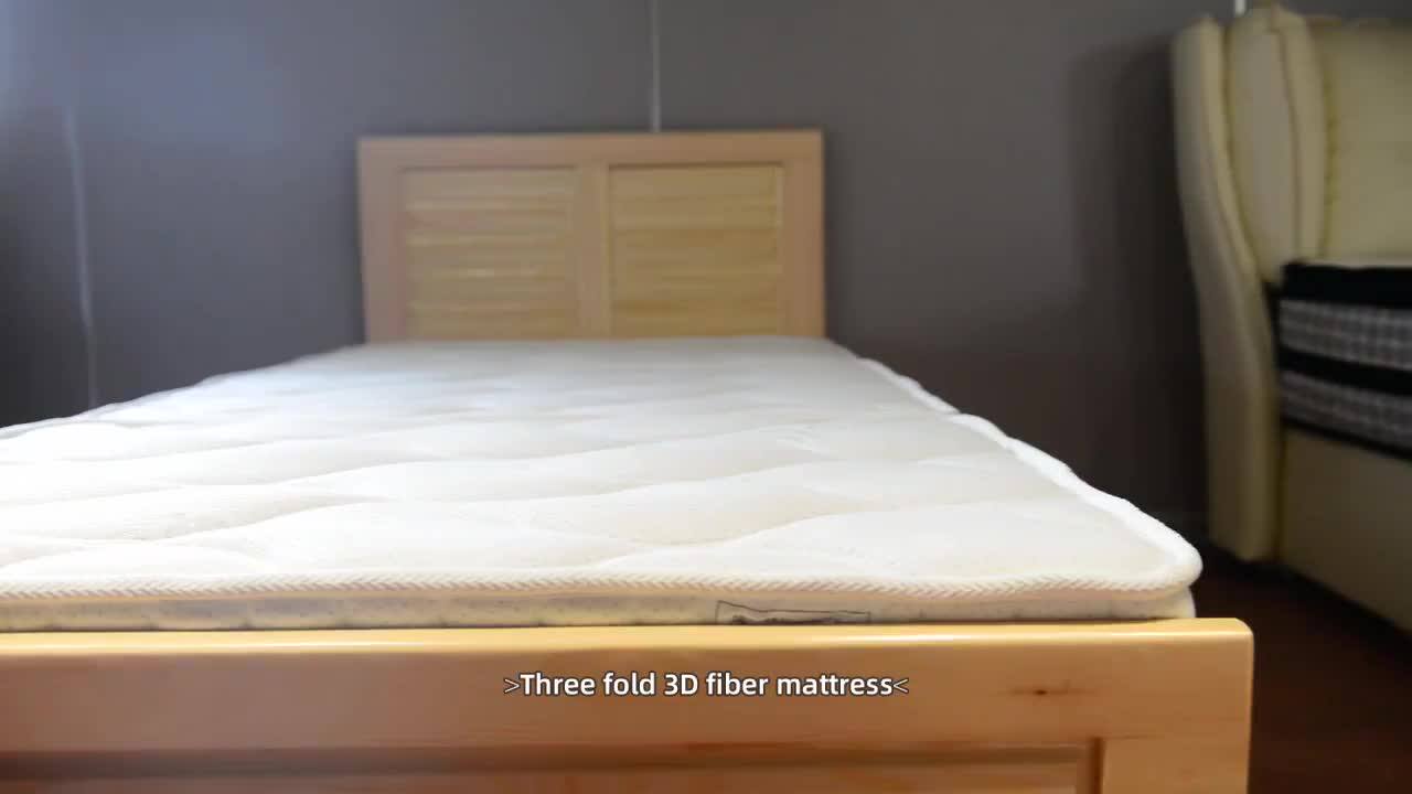 Coconut Fiber Palm Mattress Chinese Bed Combination Of Traditional