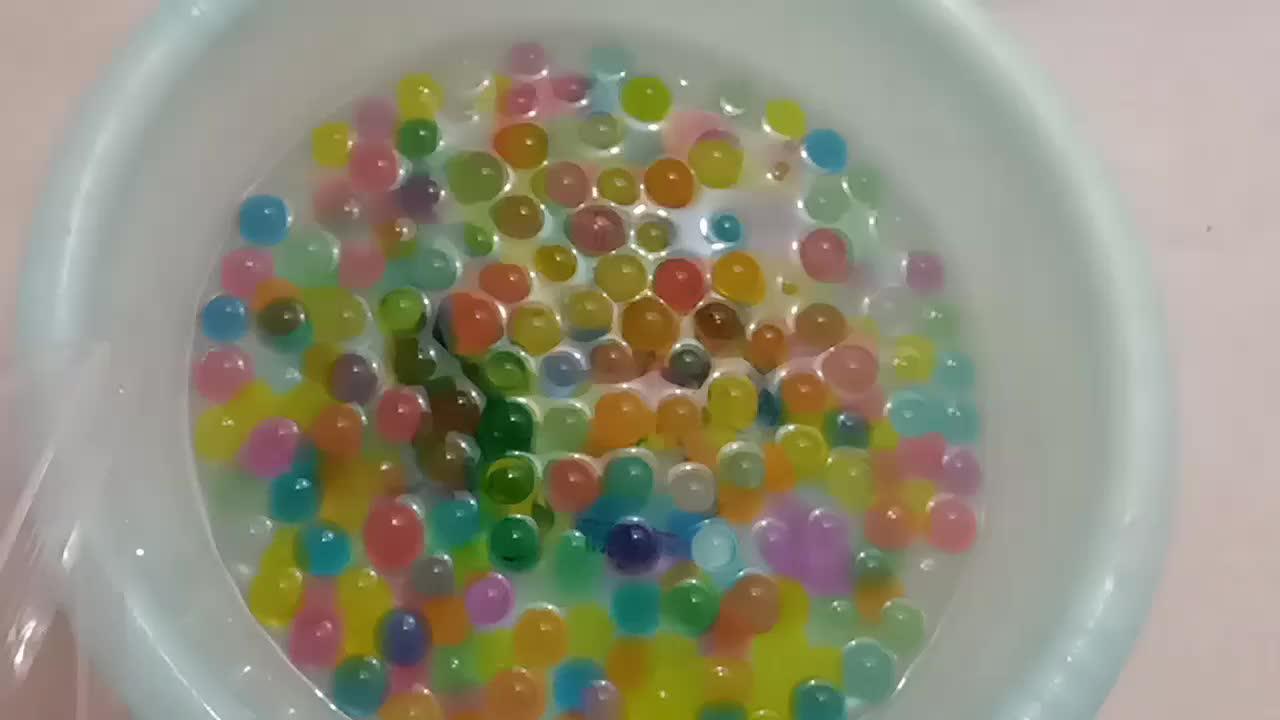 500g/bag 1kg/bag Gel Crystal Soil Rainbow Water Beads Mix Used For Kids