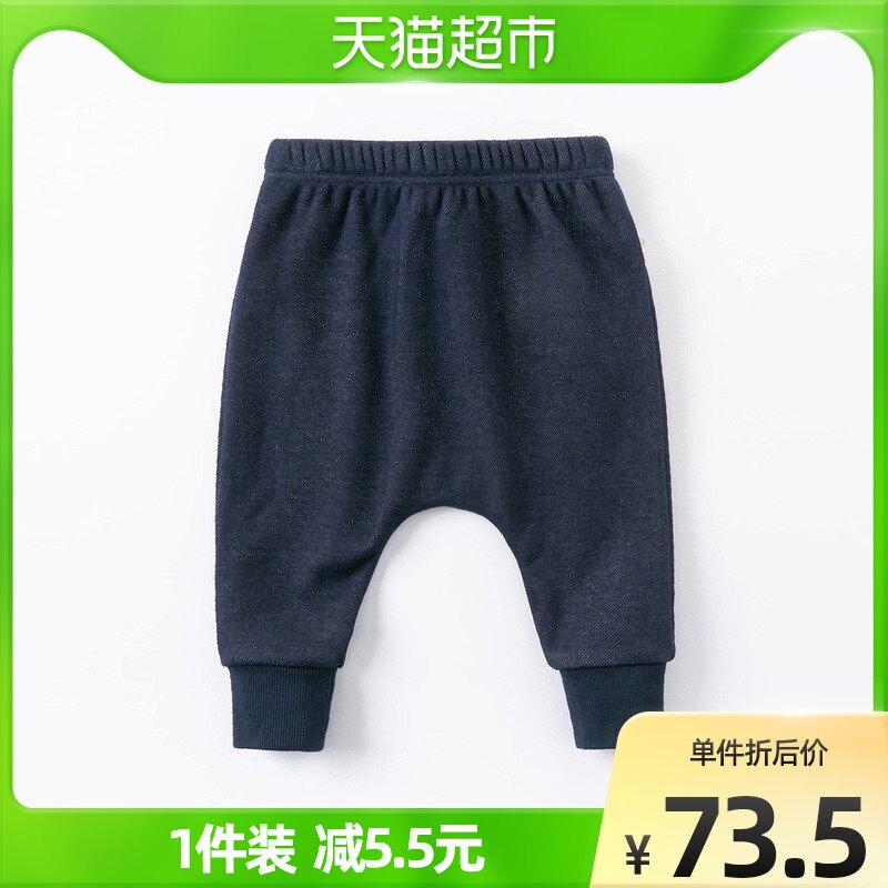 () David Bella children's clothing boys pants children's men's pants spring and autumn new children's baby plus velvet tide