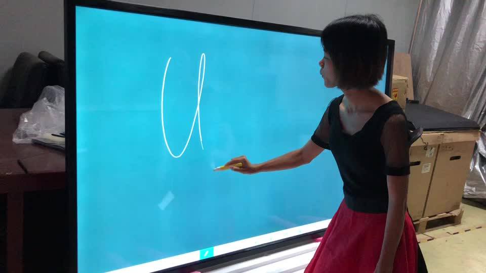 84 Inch Multi Touch Interactive Electronic Smart Whiteboard For
