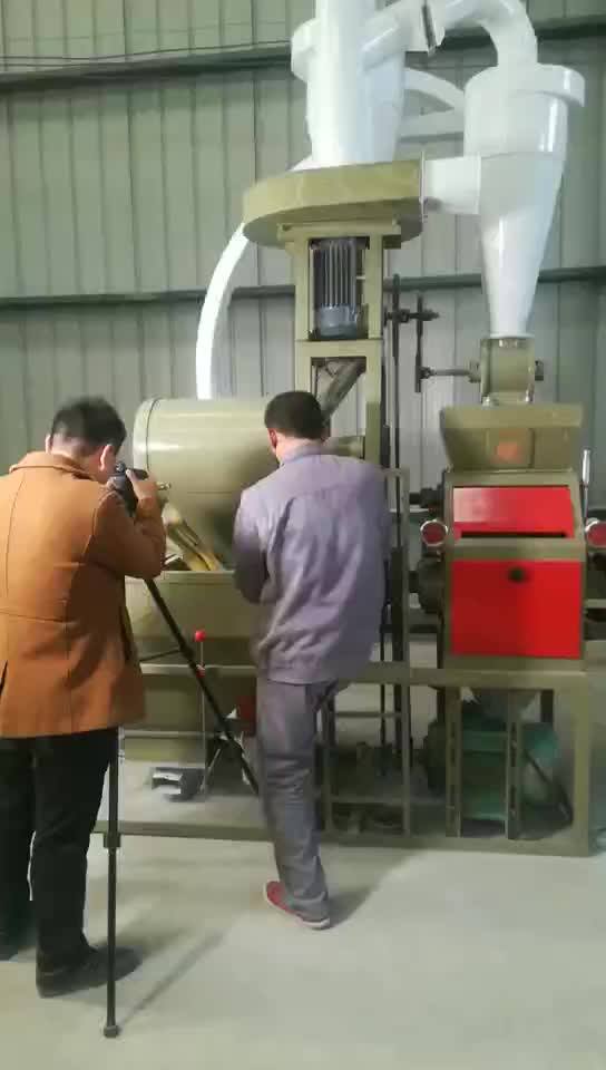 Zx40a Flour Mill Machine 10tpd Corn Maize Fine Flour Grinding Miller