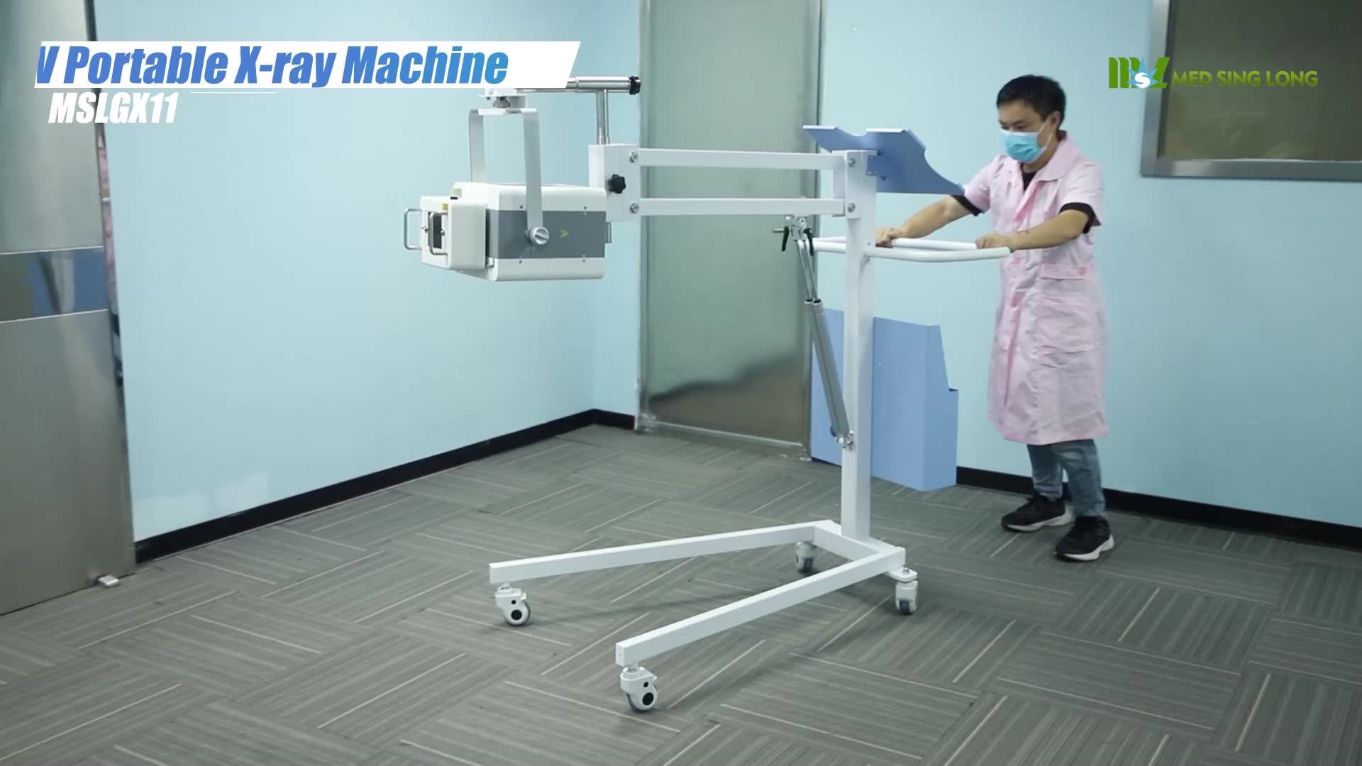 Iray Portable X Ray Machine 5kw Touch Screen Digital Veterinary Xray