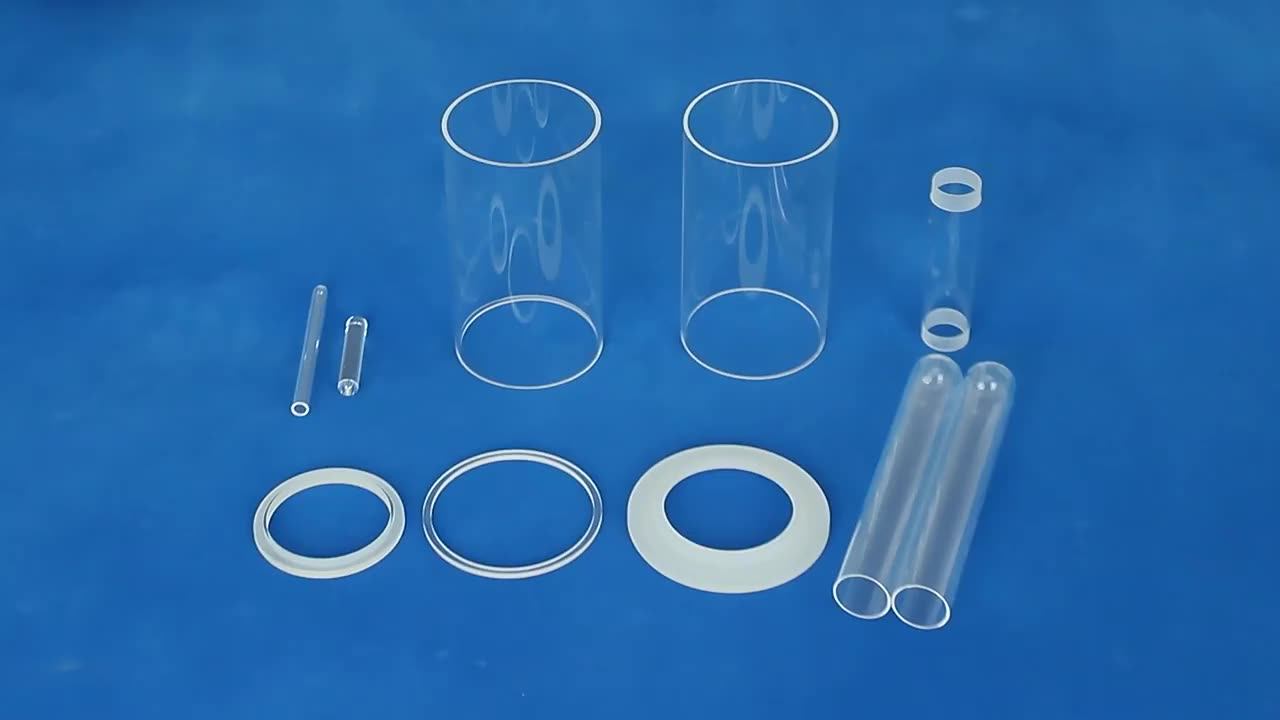 Heat Resistant Glass Tube Factory Directly High Temperature Corrosion Resistant Quartz Glass