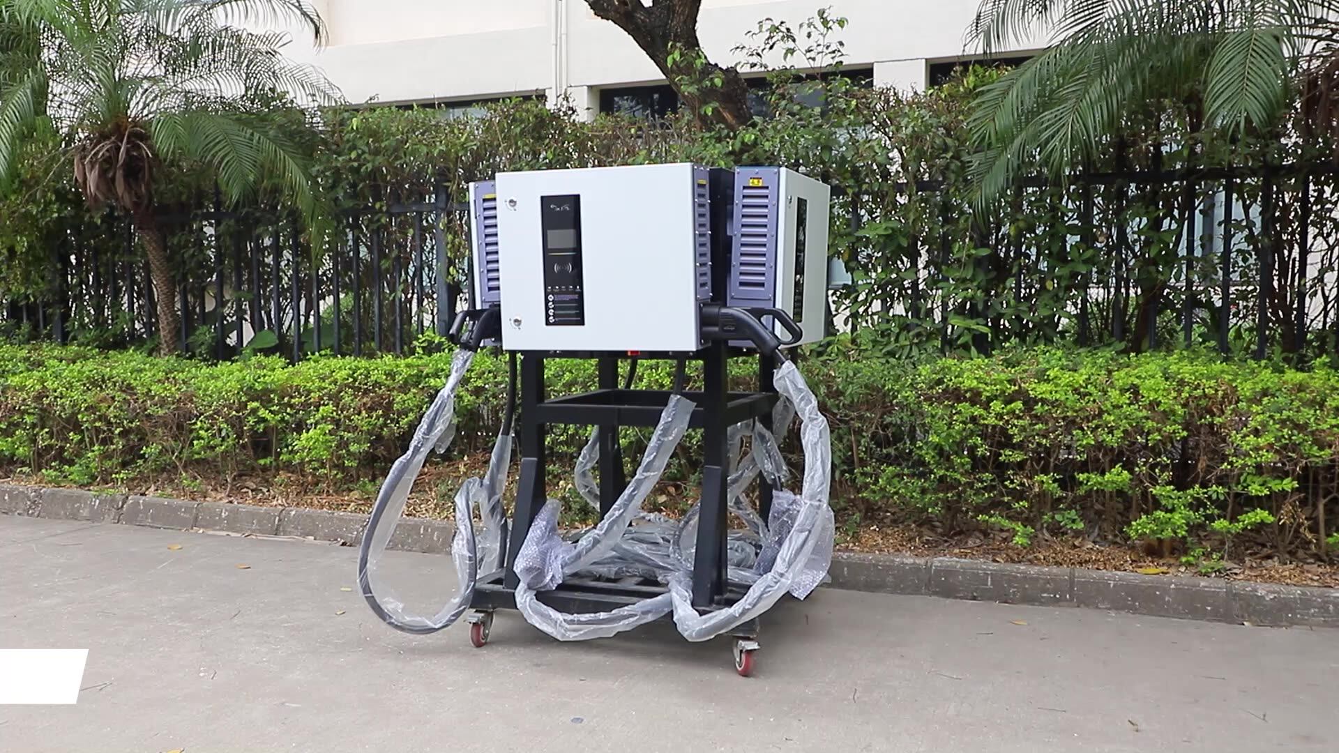 30kw Dc Fast Ev Car Charging Station Commercial Ccs1 Ccs2 Electric