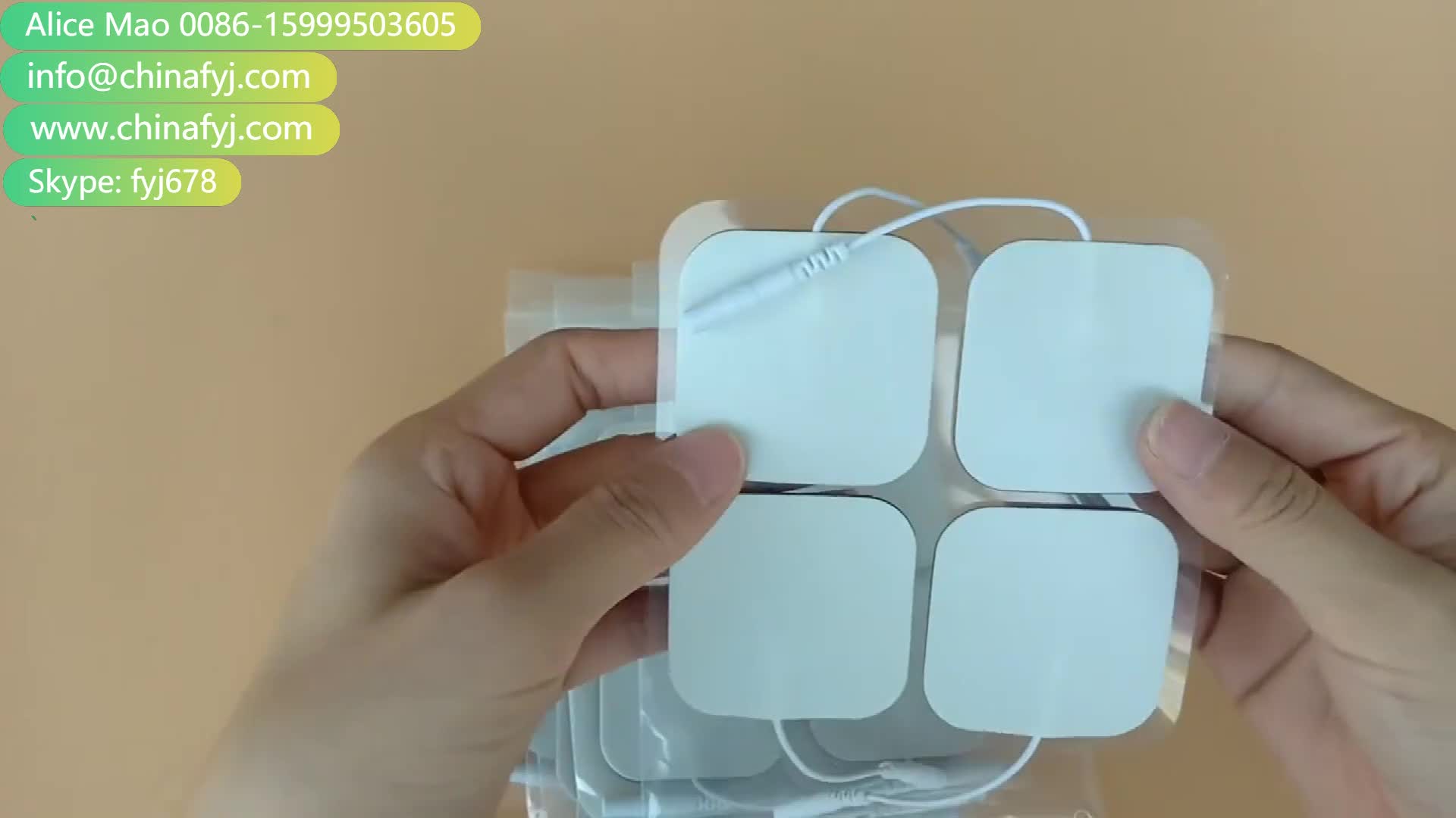 Adhesive Tens Electrodes Gel Pad For All Pin Lead Wire Applications