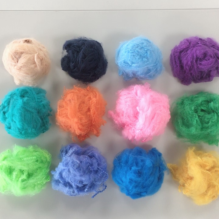 Green Polyester Polyester Fibers Virgin 1.4dx38mm Buy Polyester Fiber