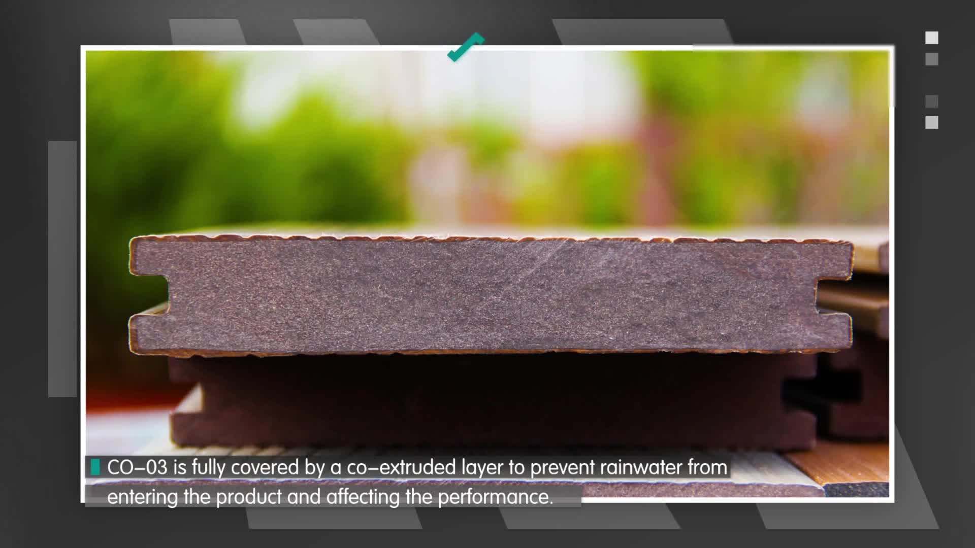 Wood Plastic Composite Outdoor Floor Co03 Buy Lumber Liquidators