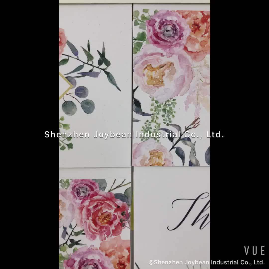 Wholesale Fancy Happy Birthday Handmade Greeting Card Baby Shower Thank