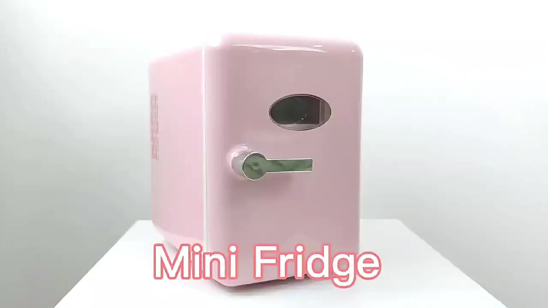 Wholesale Skincare Refrigerator Mini Fridge Logo Luxury Black Beauty Makeup 4l Travel Fridge For