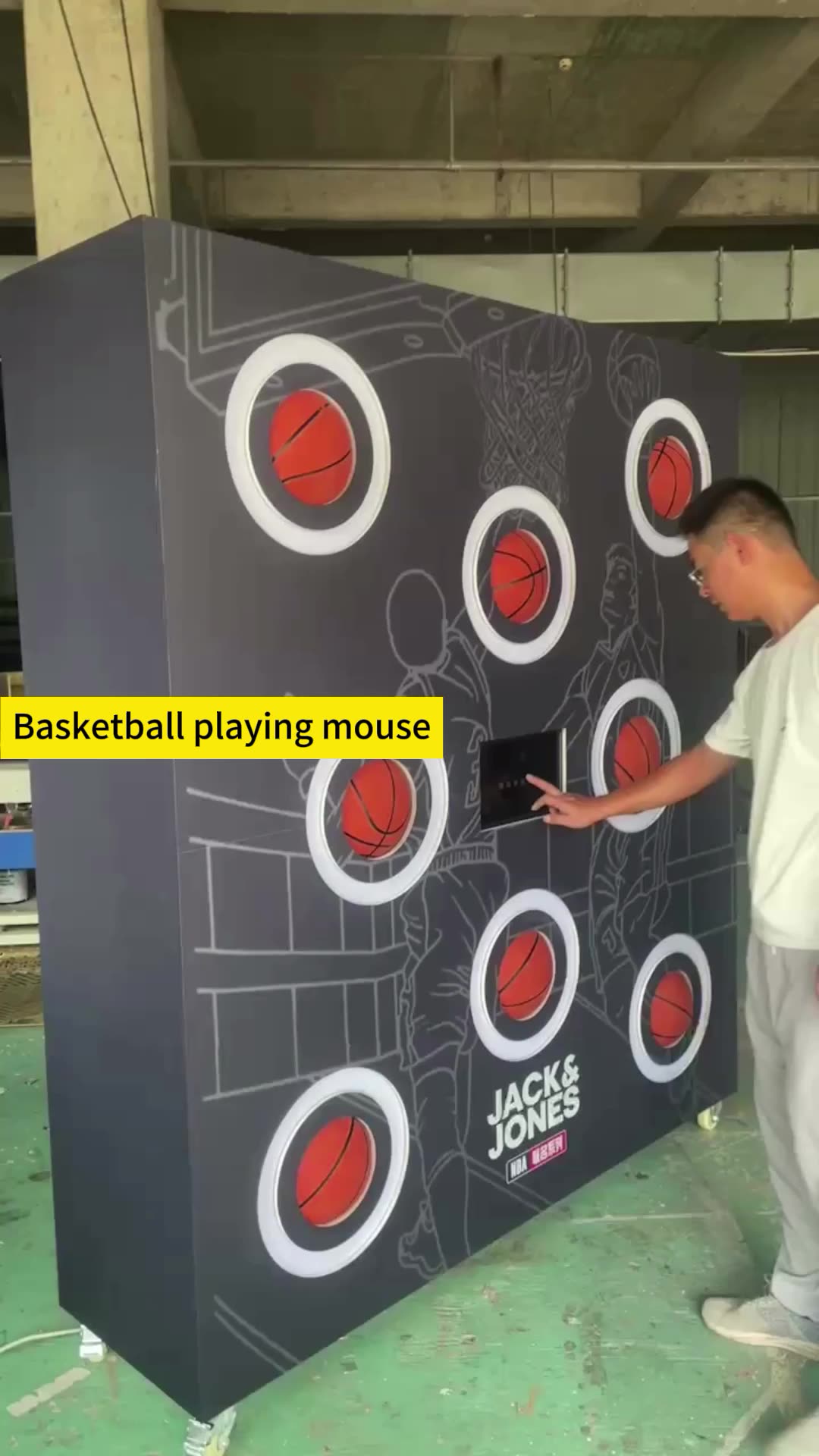 Response Sports Basketball Speed And Agility Game Equipment Push Botton