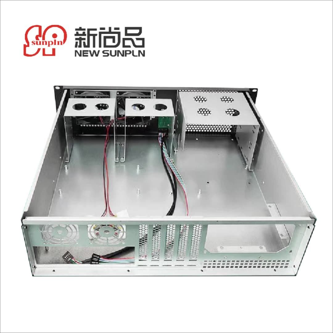 3u Rack Type Industrial Control Cabinet Equipment Box Rack Mounted ...