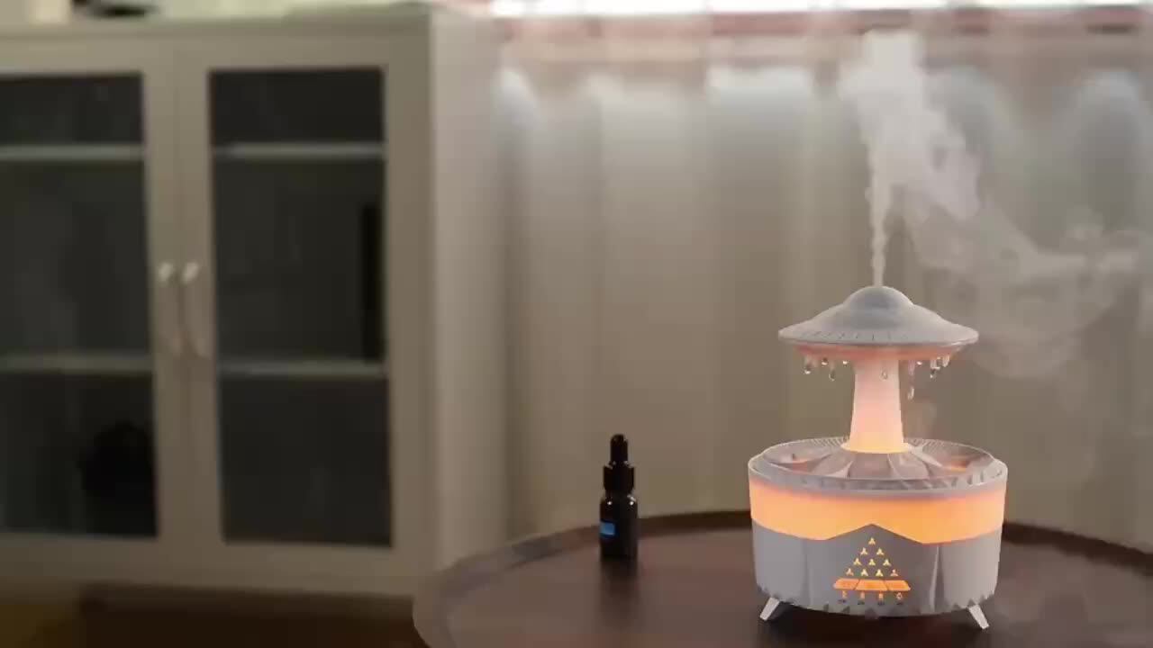 New Rain Cloud Humidifier Aromatherapy Machine Air Humidifier Ultrasonic Aroma Diffuser