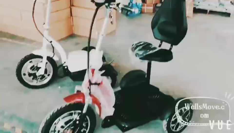 Tricycle Reverse Trike Electric Scooter