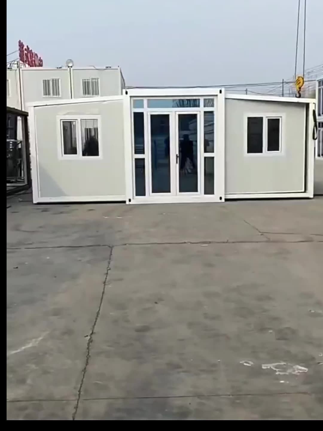 Maison Pliable Luxury Prefabricated 20ft Australia Folding Mobile Homes 20ft Modular Extendable