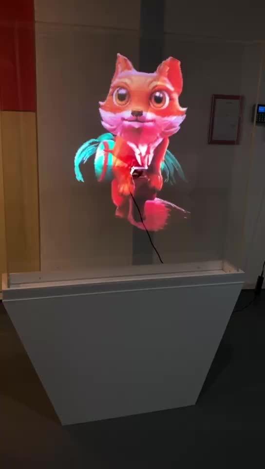 Projecteur Hologramme 3D Pour Sapin De Noël, Ventilateur LED, Ventilateur Hologramme 3D, Hologramme 3D LED, Ventilateur Holographique Avec WiFi