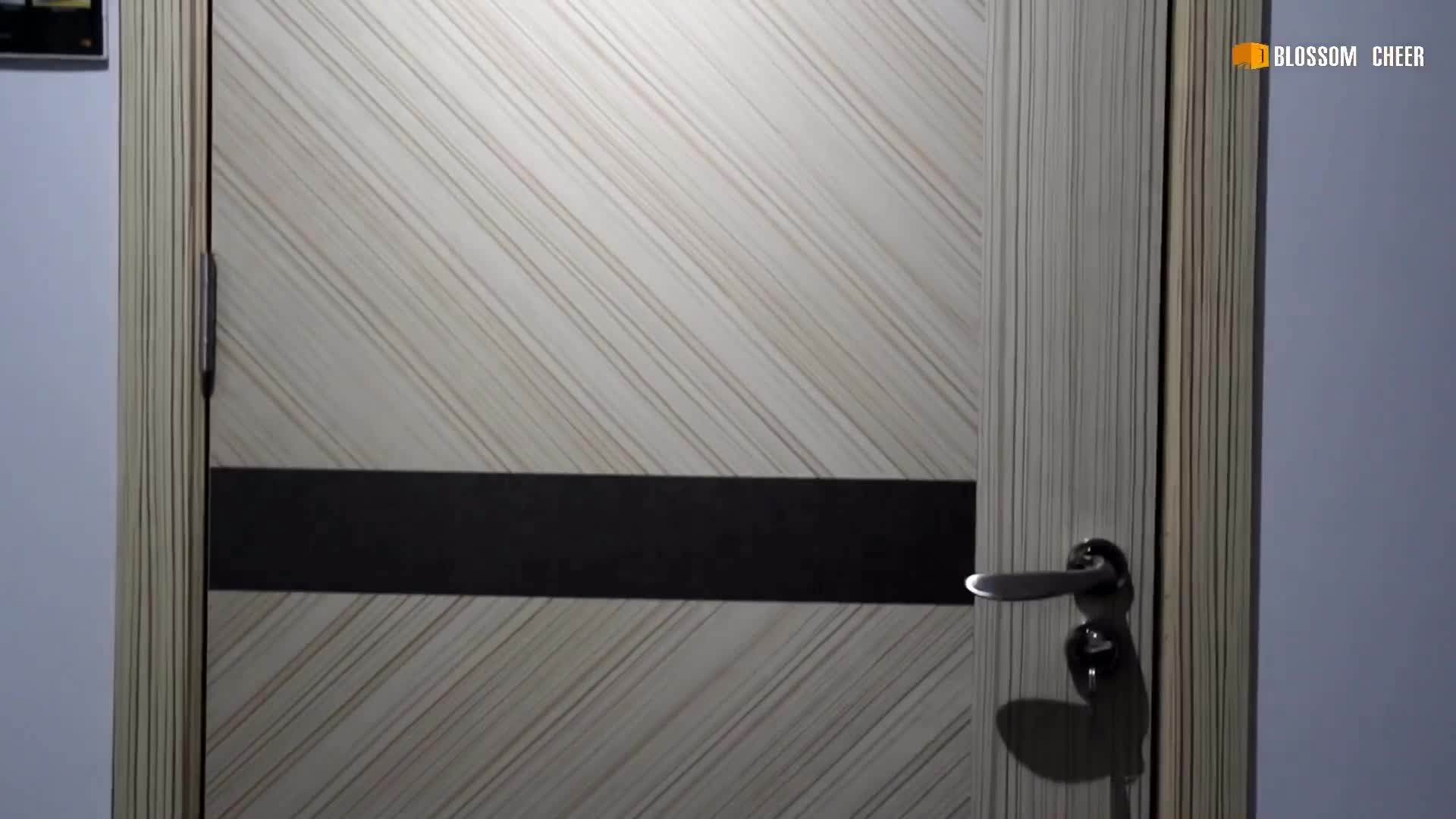 High Quality Interior Melamine Door Latest Design Wooden Doors