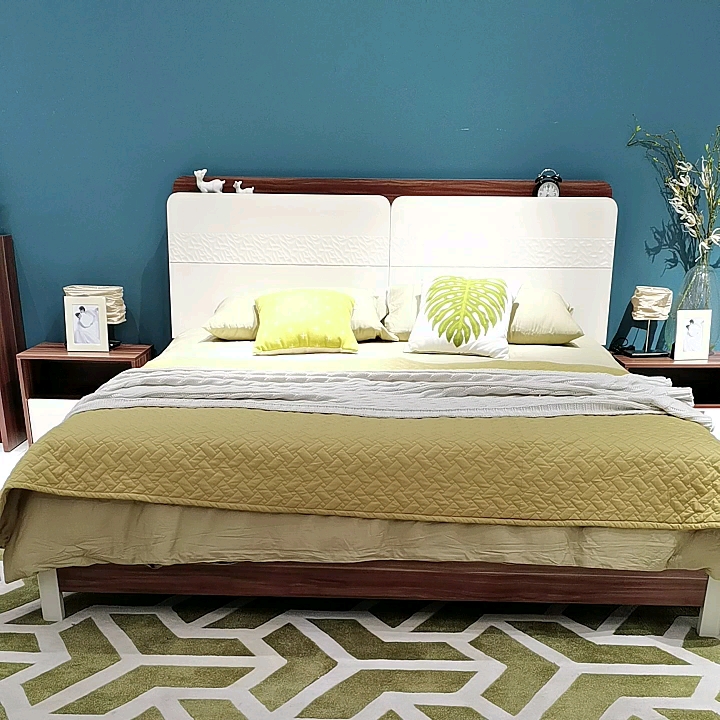 Mdf Bedroom Furniture Set Modern/middle East Design Royal Bedroom