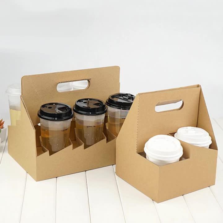 Bring Home Paper Cup Carrier Holder Tray With Handle - Buy Paper Holder ...