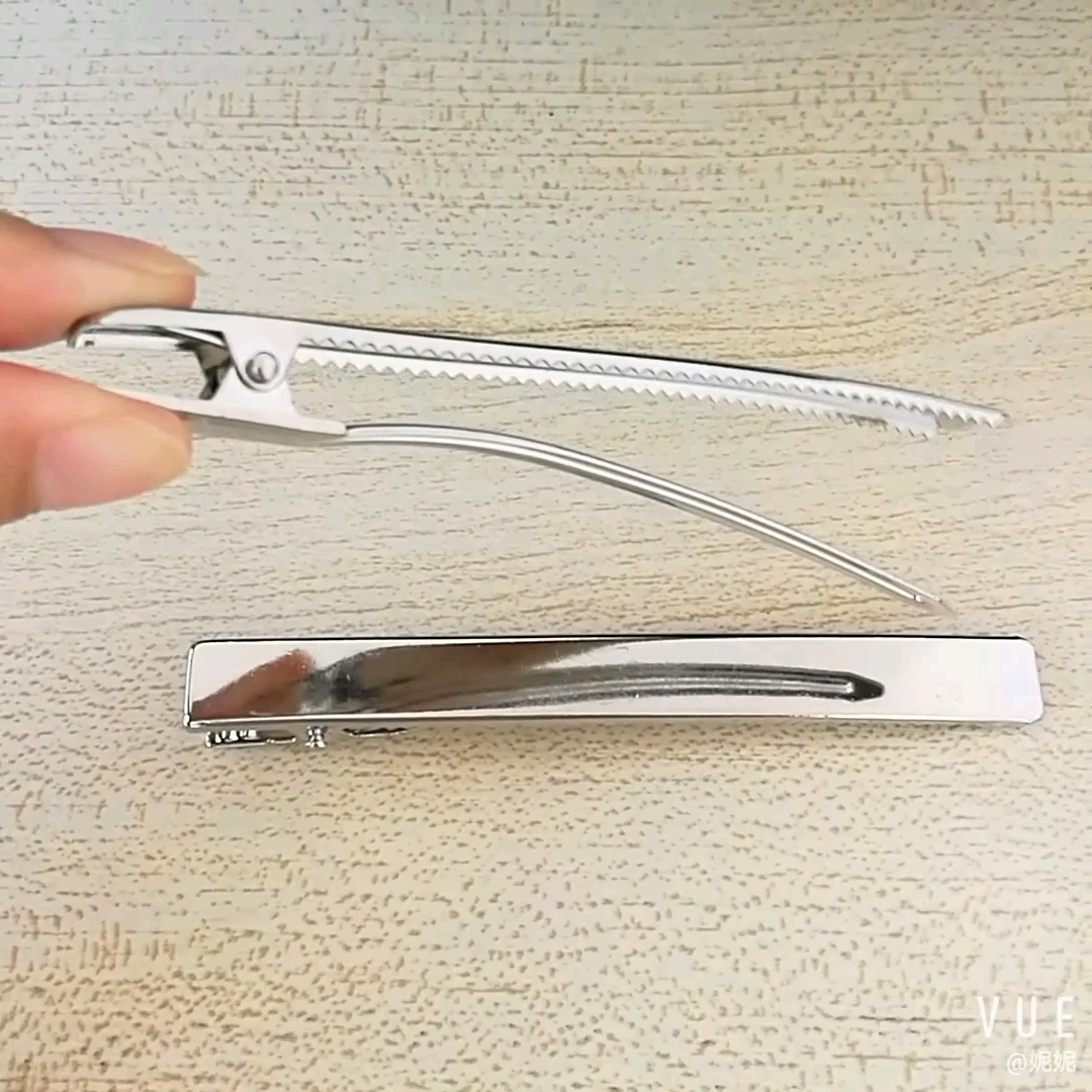 Diy Flat Metal Single Prong Alligator Hair Clips Barrette For Bows