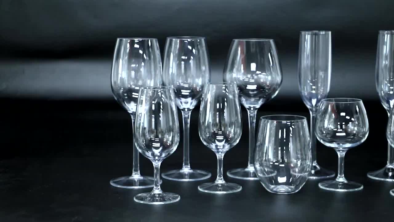 Elegant And Practical Unbreakable Stemless Plastic Wine Glass