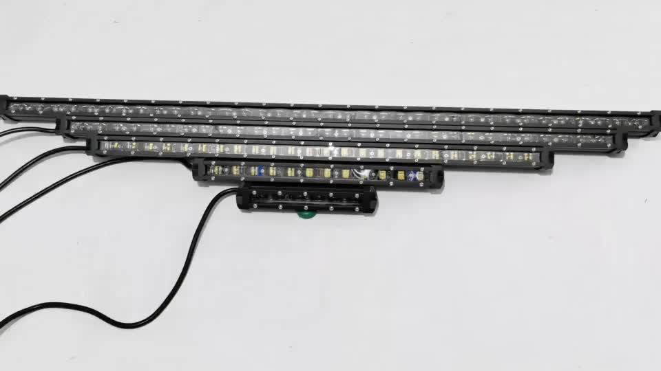 Offroad Led Driving 12v 24volt Super Slim 60w 120w 4x4 6d Aurora Single