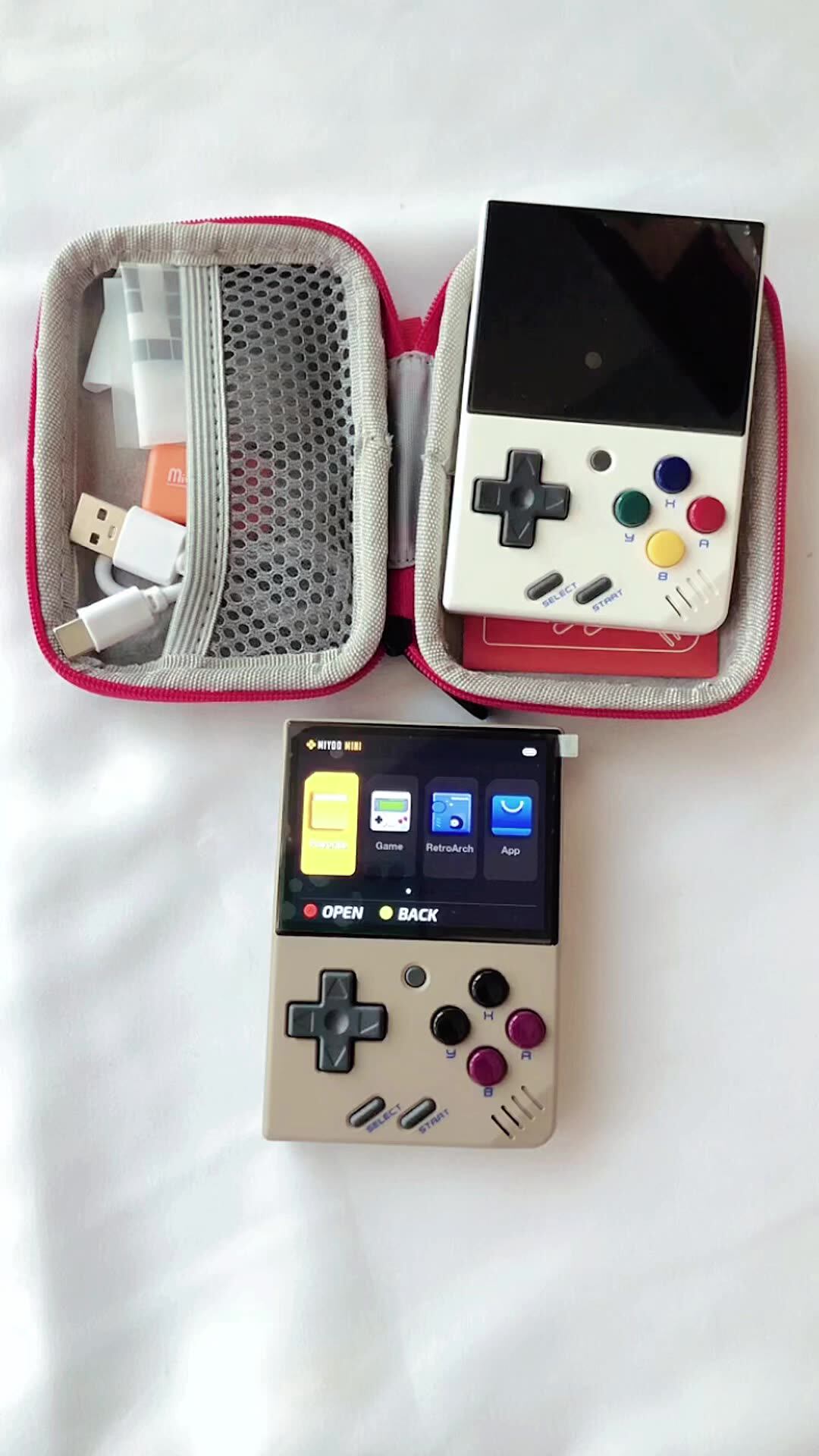 Source Miyoo Mini Portable Retro Handheld Game Console 2.8 inch Ips Screen  For Retroarch Pocket Game Player For Ps1 Gba Sfc Md on m.alibaba.com