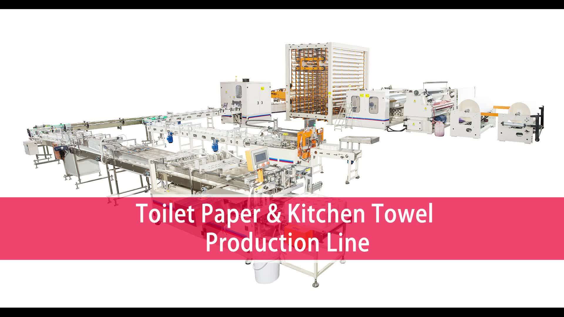 Manufacturing High Quality Toilet Paper Rewinding Machine Toilet Paper