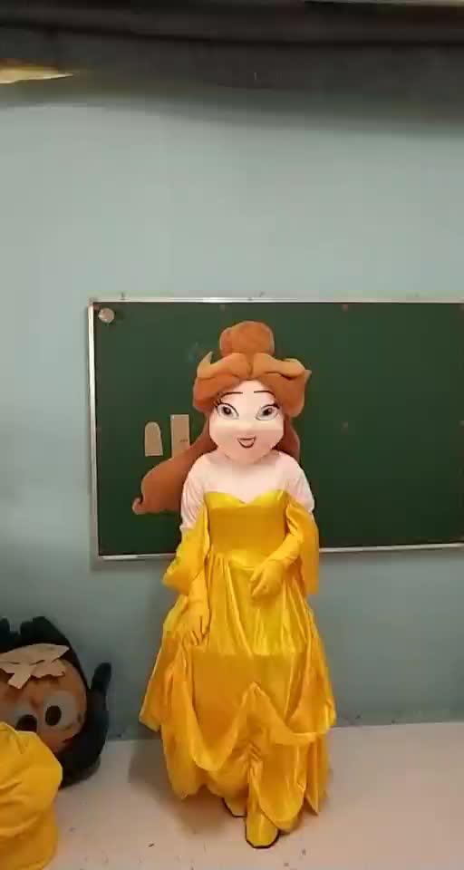 Enjoyment Ce Standard Beauty And Beast Barbie Princess Mascot Costume