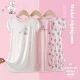 Strict Selection of Girls' Nightgown 60 Modal Summer Children's Treasure Short-sleeved Home Clothes Princess Style Children's Pajamas