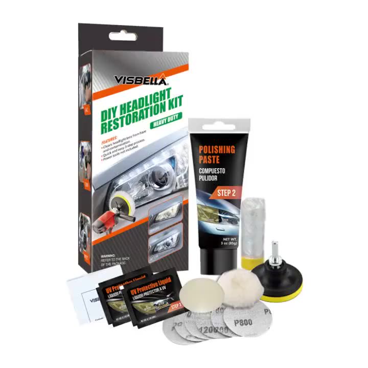 Diy Car Headlight Cleaning Headlight Restoration Kit - Buy Best Headlight  Restoration Kit,Headlight Cleaning Kit,Headlight Lens Restorer Product on  ...