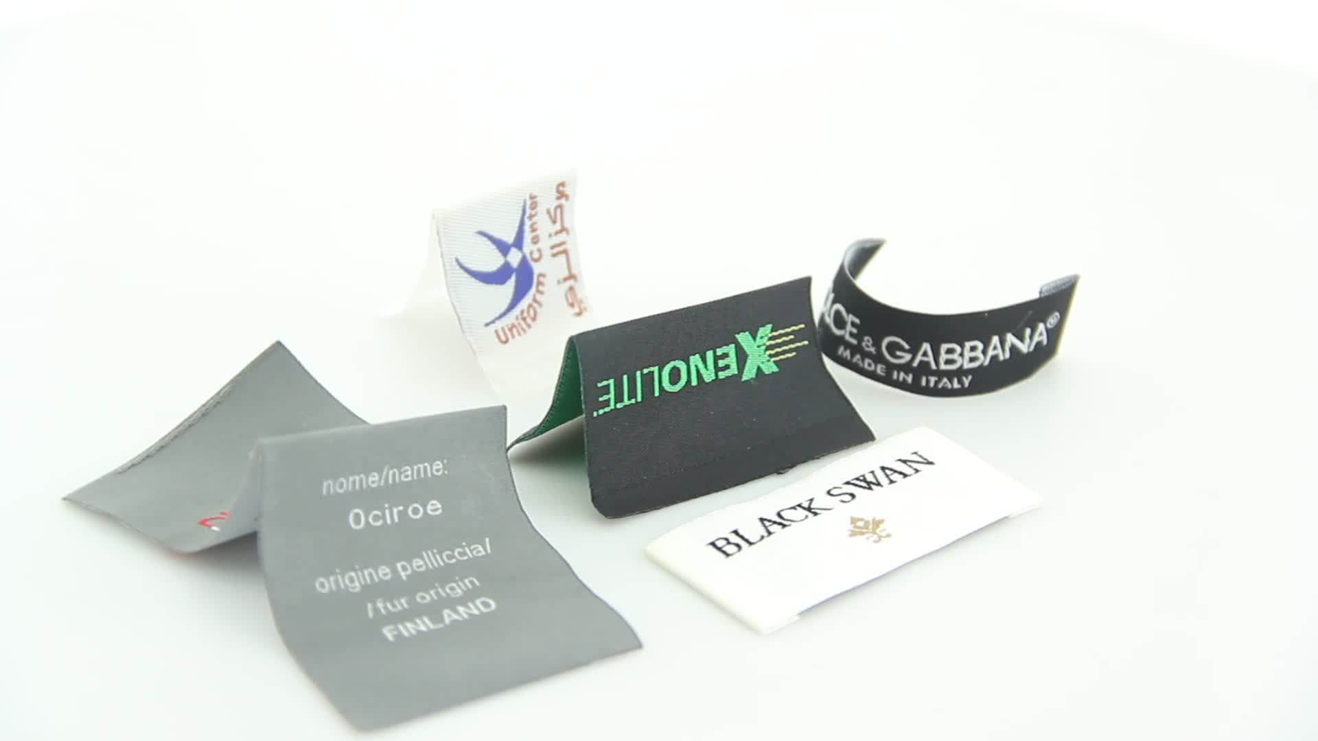 Fashion Accessories Supplier End Folded Woven Personalized Clothing