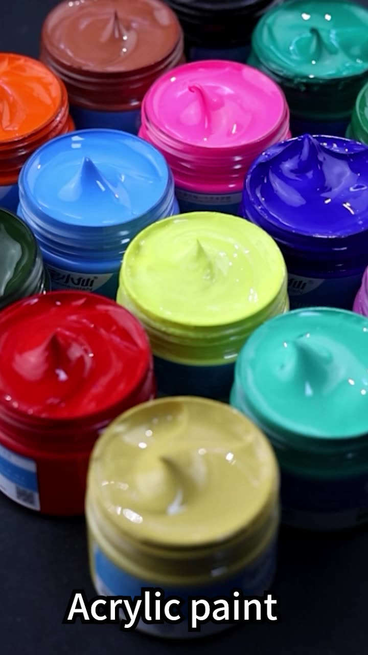 Wholesale High Quality Nontoxic 500ml Golden Silver Metallic Acrylic