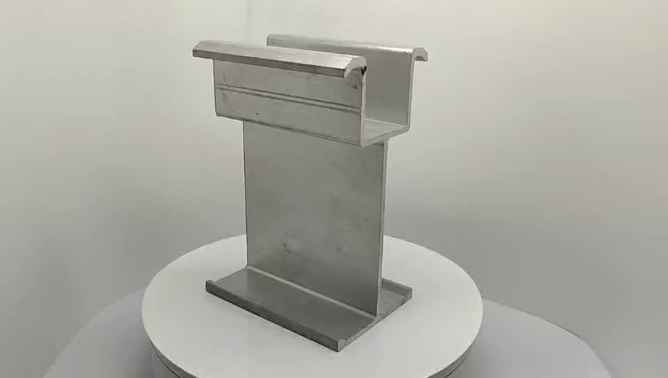 Extruded Industrial Aluminum Profile H Beam Insert Timber Filler/t Beam