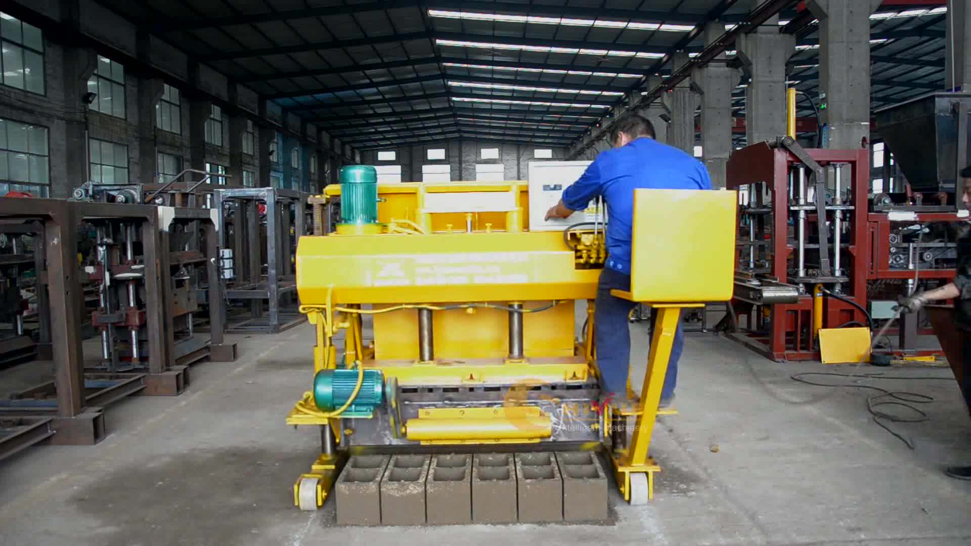 Qmy625 Mobile Block Moulding Machine Prices In Nigeria Buy Concrete