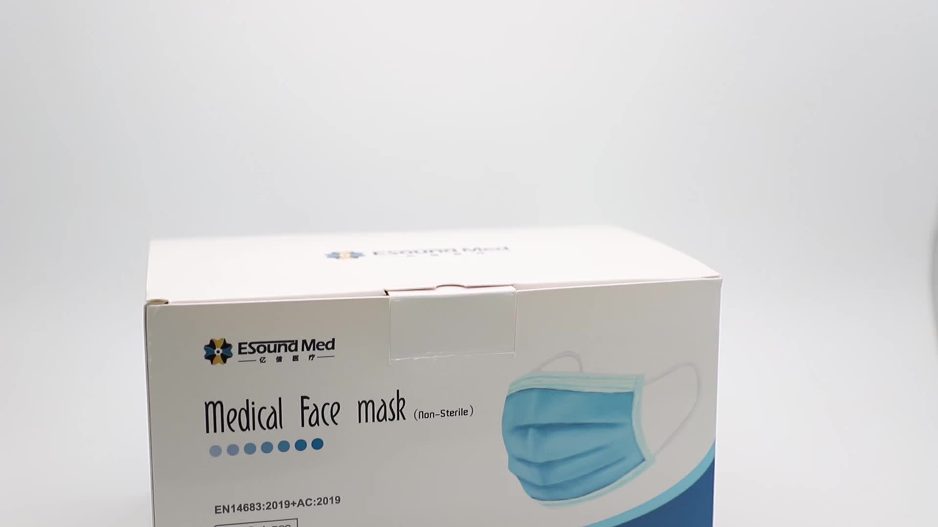 Disposable Surgical Facemask Tie On With Straps Buy Tieon Surgical