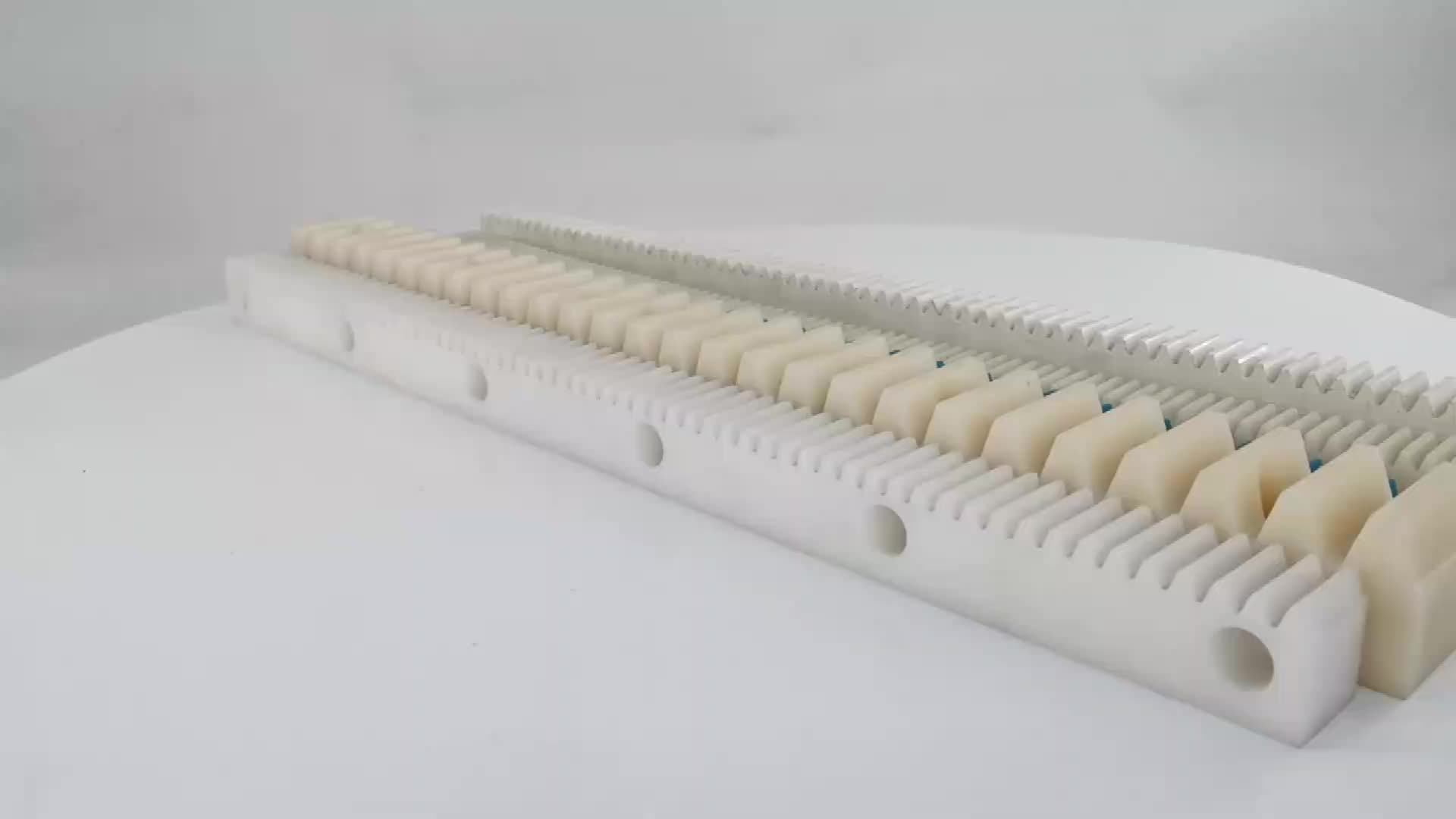 Self Lubrication Flexible Mc Nylon Gears Rack Plastic Nylon66 Gear Rack