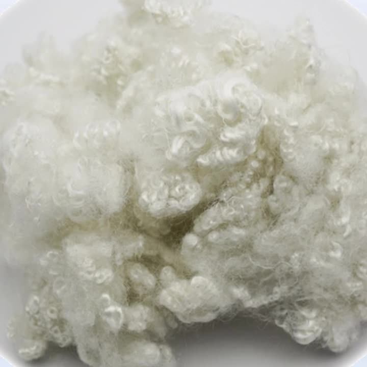 Recycled Hollow Conjugated Polyester Staple Fiber 15dx64mm Hcs Polyfill