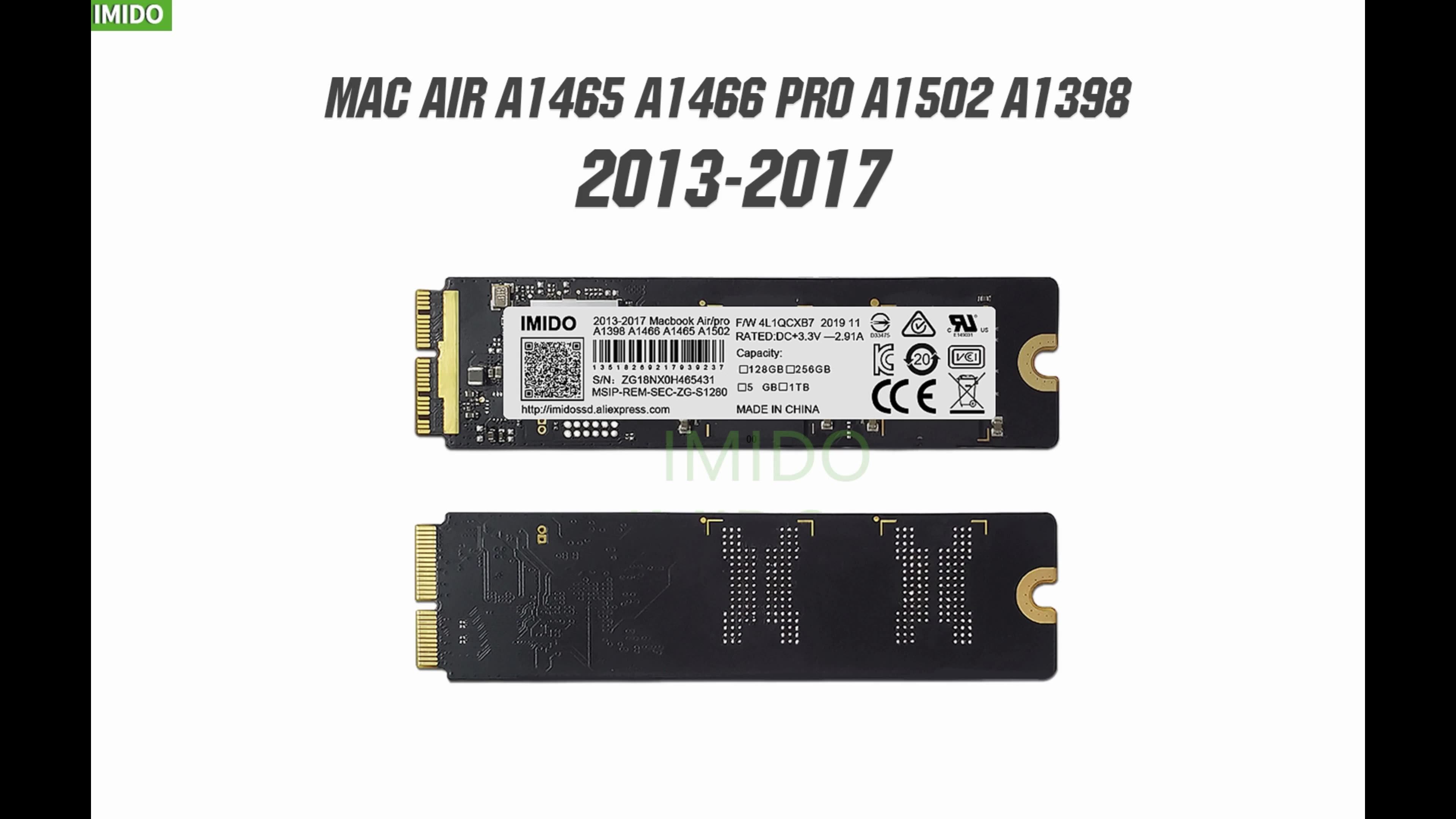 Mac Book Air A1466 SSD 2017 256gb 128gb 1t Also For A1466/Pro