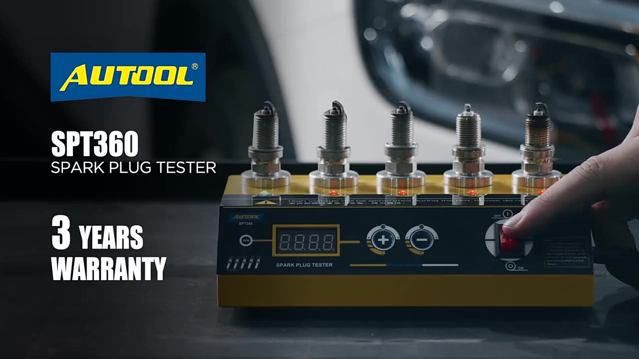 Autool New Spt360 Car Spark Plug Tester 110v Automotive Diagnostic Tool Five Holes Motorcycle