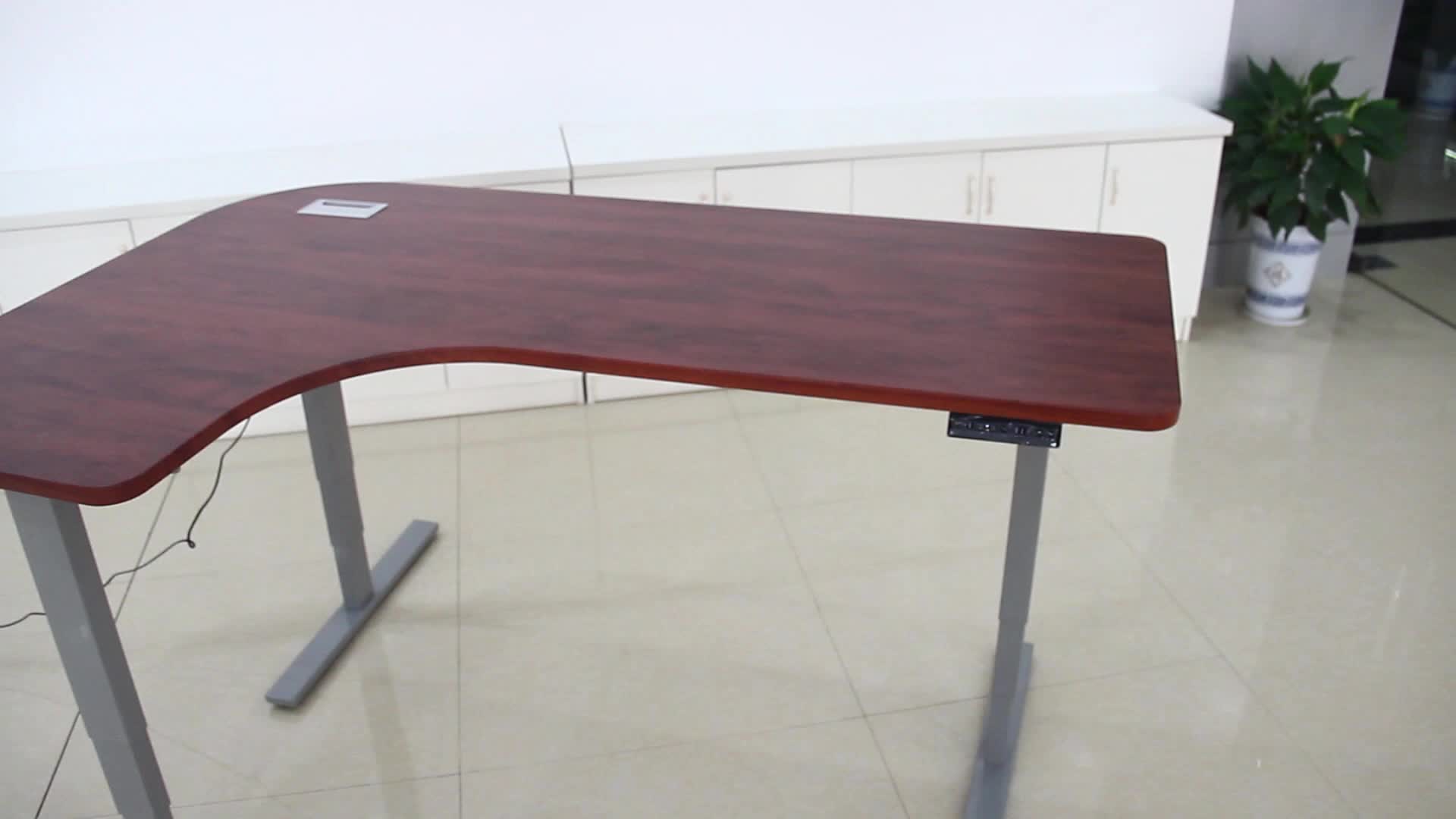 3 Leg Height Adjustable Standing Table Desk Parts Benching Staff Table